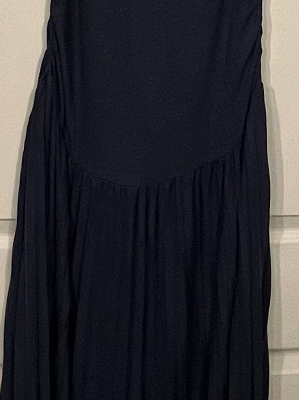 NWOT Off-Shoulder Maxi Dress in Blue - Picture 4 of 4